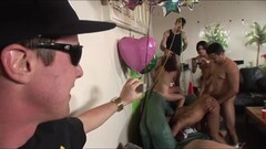College teens organizing a wild sexy party Thumb