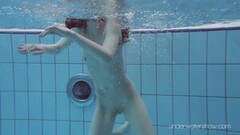Dreamy Skinny Nudist Enjoy Nude Swimming and Being Horny Thumb
