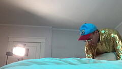 Model Fucks Trans in Chastity Thumb