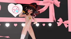 Megumin (Konosuba) Strip Lights MMD Thumb