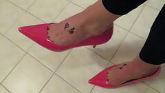 pink patent leather high heels, shoeplay by Queen Isabelle-Sandrine Thumb