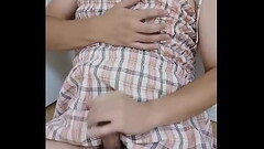 Asian tranny Munmin masturbation  jerking off Thumb