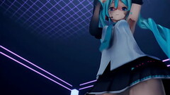 Hatsune Miku MMD Strip Dance Thumb