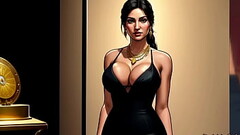 Guy Imagines He'_s Fucking Lara Croft'_s Huge Big Juicy Breasts - Lara Croft 3D Porn Games p Thumb