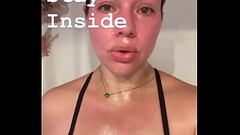 sweat my ass off it worth it had to burn calories get skinny like I was before getting pregnant beca Thumb