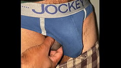 Indian guy Rishi cumming in underwear Thumb