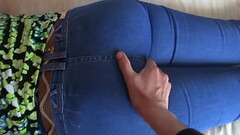 I dress in front of the maid'_s stepson and allow him to caress me and masturbate Thumb