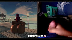 Making a fan CUM to me on ROBLOX! Thumb