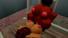 Hot Futa Filling little slut with seed [Roblox Futa Sex] [Crystal X Tami] Thumb