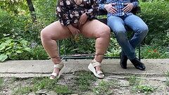 Hot nectar from my mother-in-law'_s pussy right outside Thumb