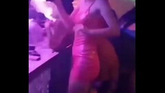 See what my sexy wife is not wearing under her tight pink dress in 3:5 version Thumb
