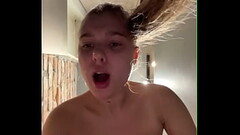 The TikTok girl masturbate in the public. Shock! Thumb