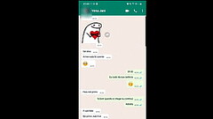 minha PRIMA me chama no ZAP indo pra ir em casa porque n&atilde_o arrumou nada no role, PRIMA que ge Thumb