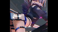 Honkai Impact - Silver Wolf Fucked From Behind! Thumb