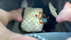 Really horny thick Latina wife fingered in car. (Moaning and cumming) Thumb