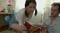 As soon as I'_m 18 my wife a horny girl with dark hair is penetrated in the ass Thumb