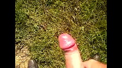 Outside wank/cum Thumb
