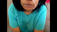 Deja vu cum and spit on my face...again!!! Thumb