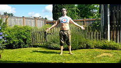 Outdoor relaxation with sexy cosplayer Max Shenanigans Thumb