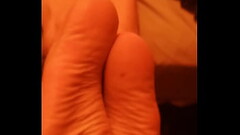 Feet soles eager to receive cum load Thumb
