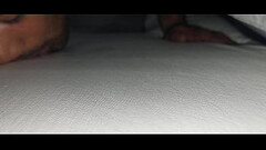 licking my cum off the mattress Thumb
