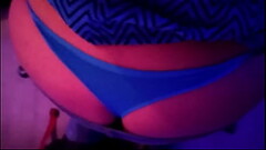 Thongslip blue thong Thumb