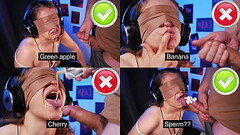 Very CRAZY Trick! My best Friend Tricked me when I Guessed the fruit. xSanyAny GAME OF TASTE 2024.06 Thumb