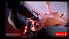 Lara Croft Sensational Deepthroat Thumb