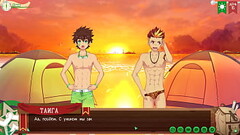 Game: Friends Camp path 2, part 9 - volleyball with Taiga (russian voiceover) Thumb