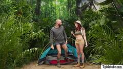 Gorgeous Camper gets analed by friend inside tent Thumb