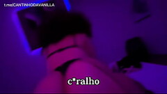 Vanilla sentando de costas em novinho at&eacute_ ele gozar Thumb