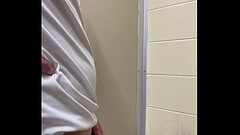 Lanceuppercuttt pee in public bathroom Thumb