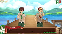Game: Friends Camp path 2, part 4 - fishing with Taiga (russian voiceover) Thumb