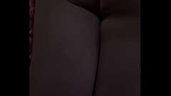 Thick Colombian chick with black leggings Thumb