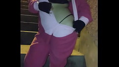 ACOSANDO A MADURA VENEZOLANA CULONA EN LAS CALLES DE LIMA DISFRAZADA DE LA NOVIA DE STITCH ANAL - PA Thumb