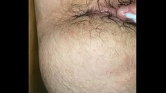 Prostate toy and foot Thumb