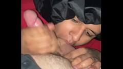 BBW tranny sucks white cock Thumb