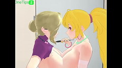Yang and Glyndas'_ gloryhole competition RWBY Thumb