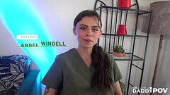 Angel Windell Gives A Cock Inspection Thumb
