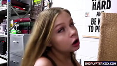 Sexy and hot thief dildoing Joshua Lewis'_ cock and then the security guard'_s big cock unti Thumb