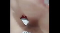 Sacando leche a una verga gorda Thumb