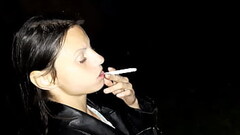 First I treated the stranger girl to a cigarette, and then I treated her to my pussy - Lesbian Illus Thumb