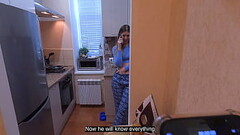 Stepmom gets cum twice for stepson'_s silence Thumb