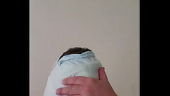 Diapered face Thumb