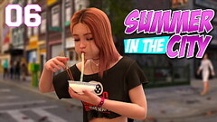 Summer In The City #06 - Petite Red Head Eating Ramen Thumb
