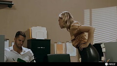 Bossy Bitch Gets Fucked When She FREEZES IN TIME In The Office - TRAILER Thumb