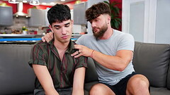 Young Stepson Gets Plowed by Stepdaddy'_s Big Cock - Dadperv Thumb