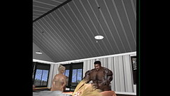 big duane brown'_s 4way with cheerleaders Thumb