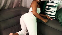 Undressing in front of my boyfriend'_s best friend'_s bed Thumb