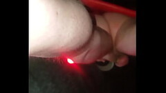 Caged Cock Foot Play (Camera Footage) Thumb